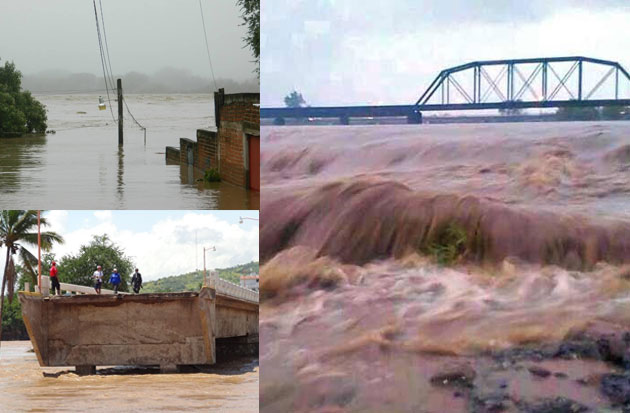 Inundaciones Mazatlan y Guerrero