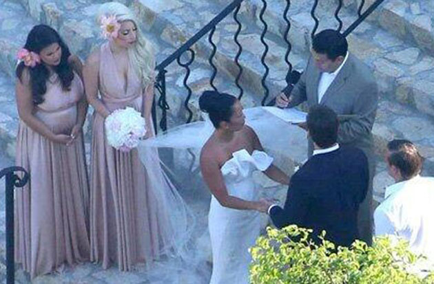 Lady gaga en boda Los Cabos