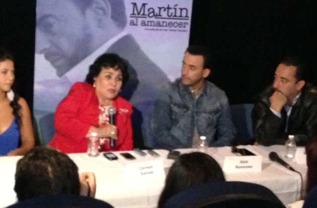 Adal Ramones y Carmen Salinas en Martin al amanecer